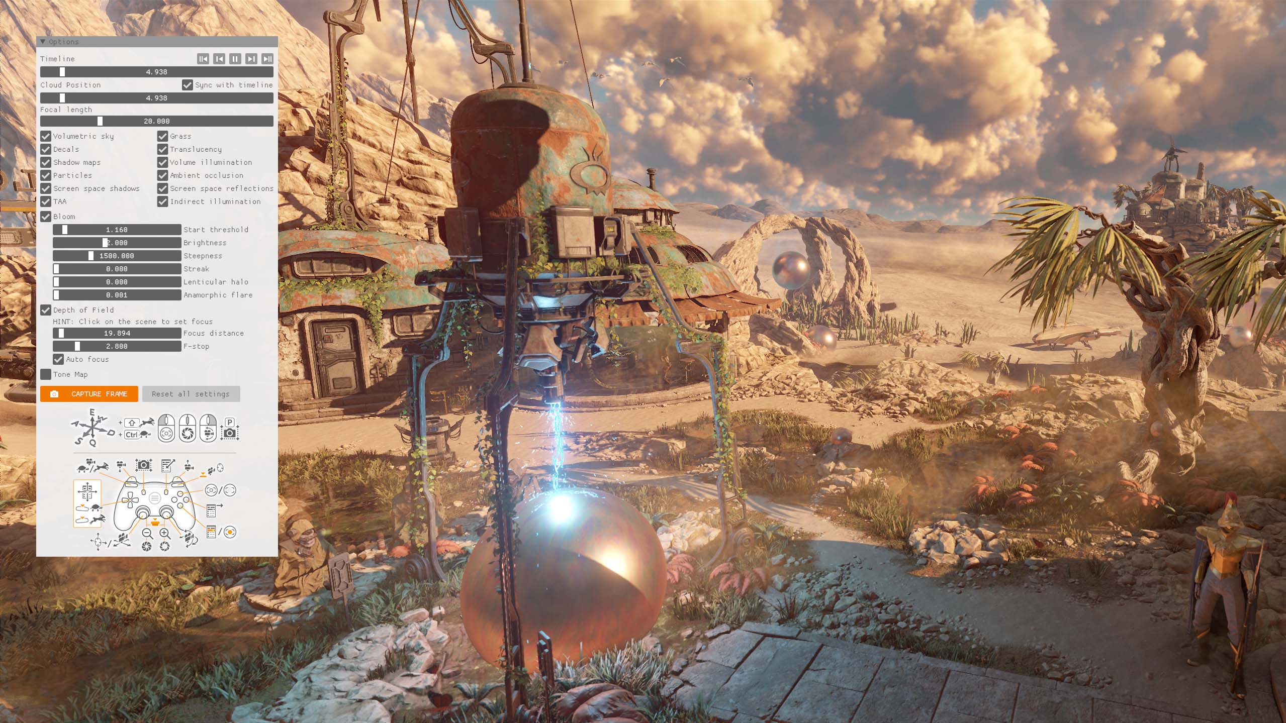 3DMark Steel Nomad Explorer mode screenshot